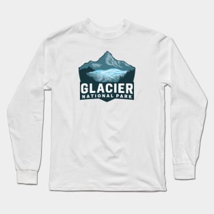 Glacier National Park Montana US Long Sleeve T-Shirt